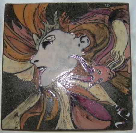 Ceramic Lava Portrait